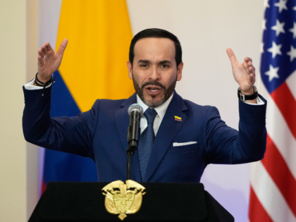 AP26251798638231 FILE - Colombian President Abelardo De La Espriella speaks during a bilateral agreements s