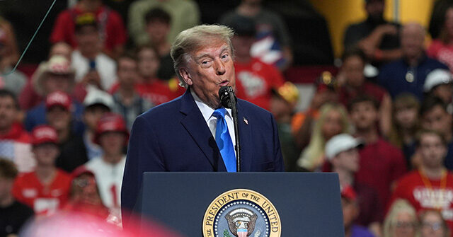 WATCH: Trump Promises Turnout Will Guarantee GOP Midterm Victory and 'We're Going to Shove It Up Their A**'