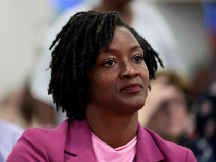 Democratic U.S. Senate candidate, Florida state Rep. Angie Nixon attends a campaign event
