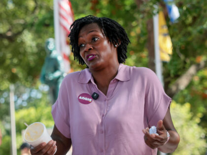 DSA Member Angie Nixon Brags at Rally About Getting Arrested: ‘They Call Me Radical as Hell!&