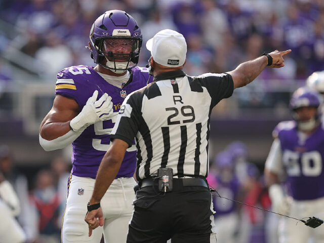 WATCH: NFL Reviewing Incident Where Ref Snapped at Vikings' LB Adrian Hill