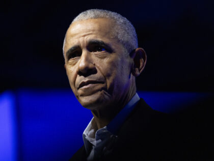 Barack Obama Former President Barack Obama addresses the Obama Foundation's 2024 Democracy Forum o