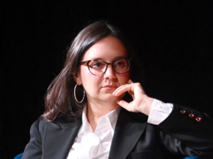 Bari Weiss and Peggy Noonan speak onstage during Book Club Event With Peggy Noonan on Nove
