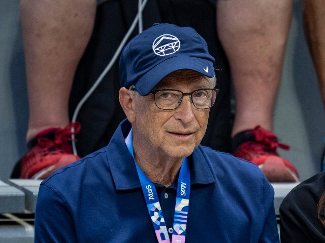 Bill Gates looking creepy in public