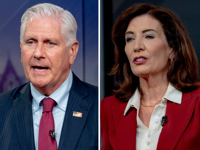 Bruce Blakeman and Kathy Hochul
