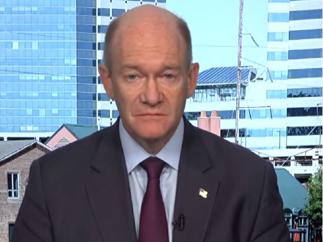 Coons: Should Re-Examine Israel Relationship, Including Joint Development, 'All' Weapons 'Hotly Debated' in Senate