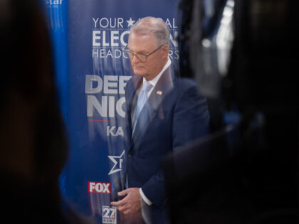 US-POLITICS-SENATE Democrat senatorial candidate Adam Hamilton answers questions from the