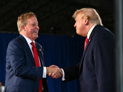Trump Stumps for Paxton at Two Rallies in Texas, Lambastes Talarico