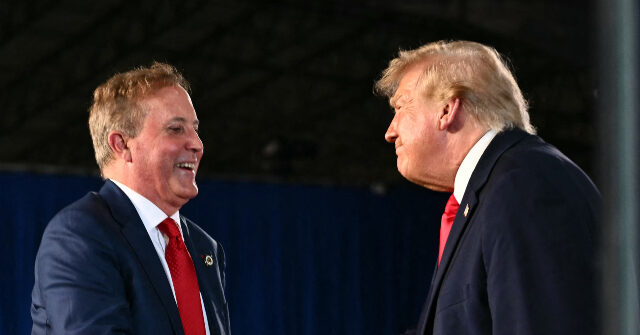 Trump Stumps for Paxton at Two Rallies in Texas, Lambastes Talarico