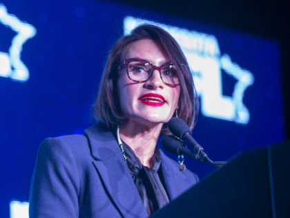SAINT PAUL, MINNESOTA, UNITED STATES - NOVEMBER 05: Minnesota Lieutenant Governor Peggy Fl