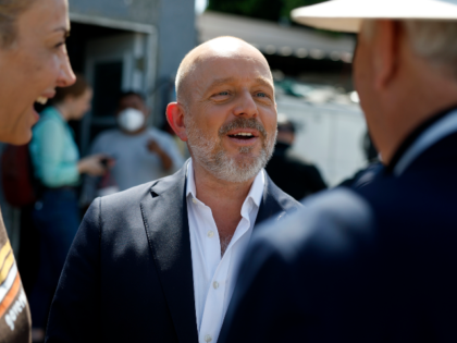 LOS ANGELES, CALIFORNIA - JULY 22: California Republican Gubernatorial candidate Steve Hil