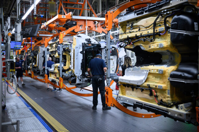 BMW Plant in Spartanburg 01 September 2026, United States, Spartanburg: BMW's X Series vehicles are manufactur
