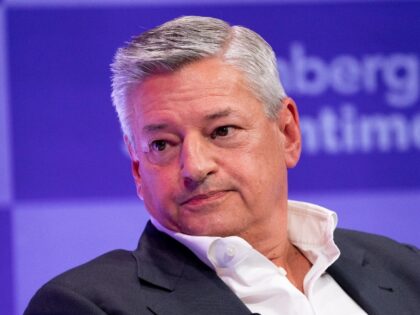 Ted Sarandos, co-chief executive officer of Netflix Inc., during the Bloomberg Screentime