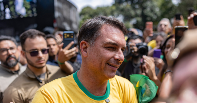 Flavio Bolsonaro Celebrates First Round Win: 'Just a Few Days Left Until We Rescue Brazil!'