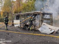 30 Killed in Russian Air Strike on Civilian Bus Stop