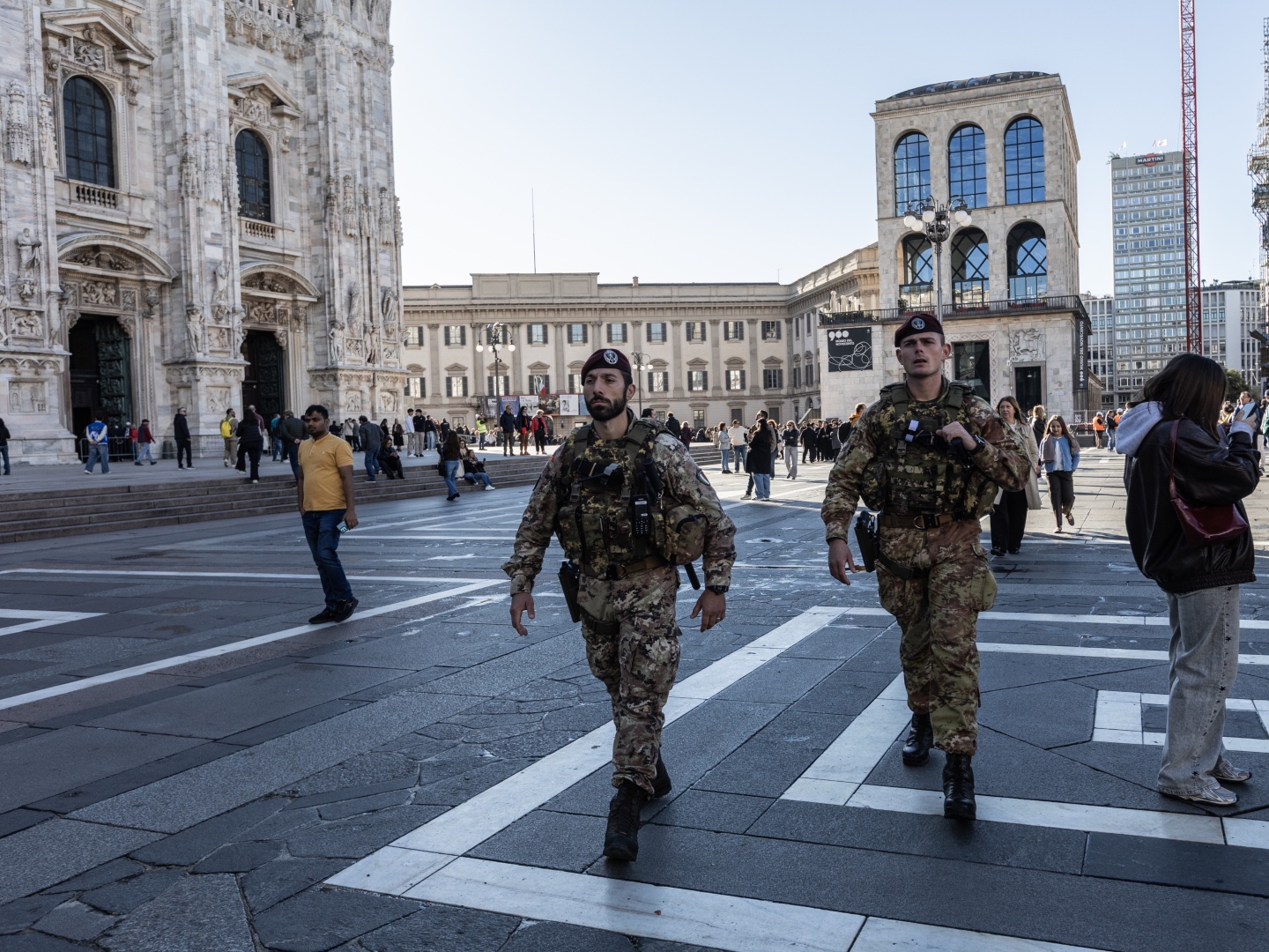 Italy Sends Hundreds of Soldiers to Milan for Protest Amid Europe Unrest