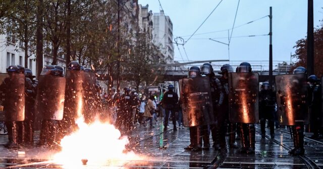 Clashes Break Out at Protests Across France as Green-Red Demonstrations Continue