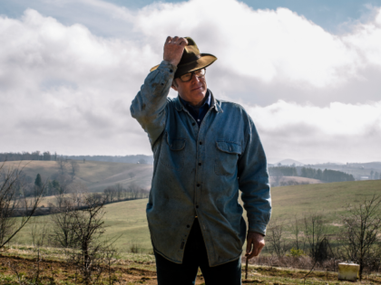 SWOOPE, VA - MARCH 26 Pasture-based farmer Joel Salatin runs Polyface Farms in Swoope, Va.