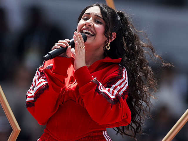 WATCH — Canadian Pop Star Fumbles National Anthem at Soccer Game: ‘She’s Fired’