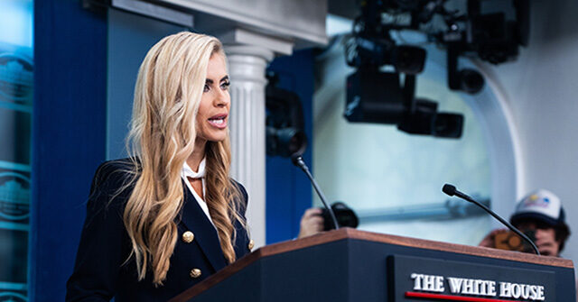 Report: White House Press Secretary Katie Zacharia 'Transitioning Out' of Role