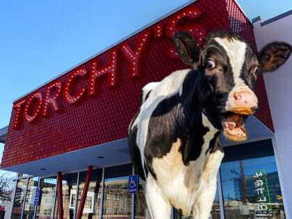 The exterior of the new restaurant Torchy's Tacos on 11th Avenue and Broadway on Janu