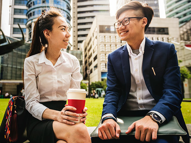 young couple