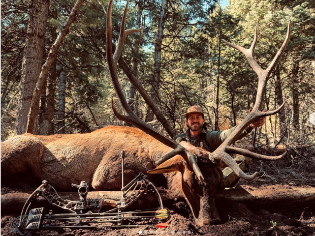 Country Star Riley Green Gets Massive Elk on Utah Bow Hunt