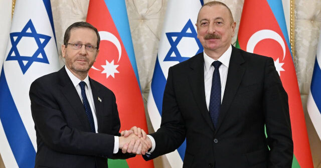 Israel’s President Herzog Meets Azerbaijan’s Aliyev, Pushes to Deepen Strategic Ties