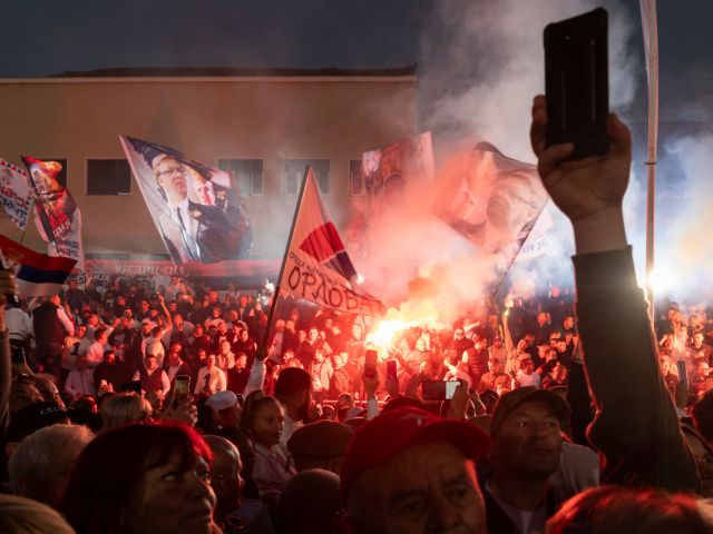 Biden-Era USAID Grant Still Funding Protests in Serbia Ahead of Elections