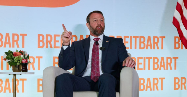 Department of Homeland Security (DHS) Secretary Markwayne Mullin said some Democrats calling for the department’s elimination did not understand what happened 25 years ago or why DHS was created as he outlined the department's responsibilities during a Breitbart News discussion on border security, public safety, and American sovereignty. | National Security