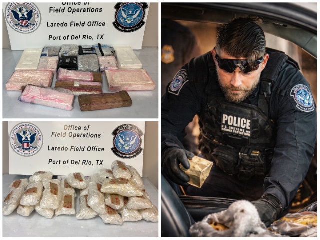 EXCLUSIVE: $660K in Cocaine, Meth Seized from Drug Mules at Texas Border Crossing