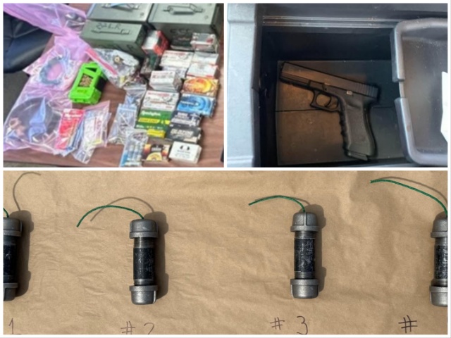 Texas Man Found with Pipe Bombs, Guns, Three Illegal Aliens near Border