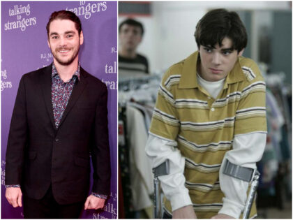 BEVERLY HILLS, CALIFORNIA - SEPTEMBER 30: RJ Mitte attends a screening of "Talking To