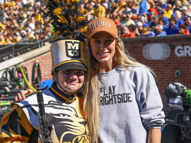 Sophie Cunningham Trolls Transgender Activists at Mizzou Football Game