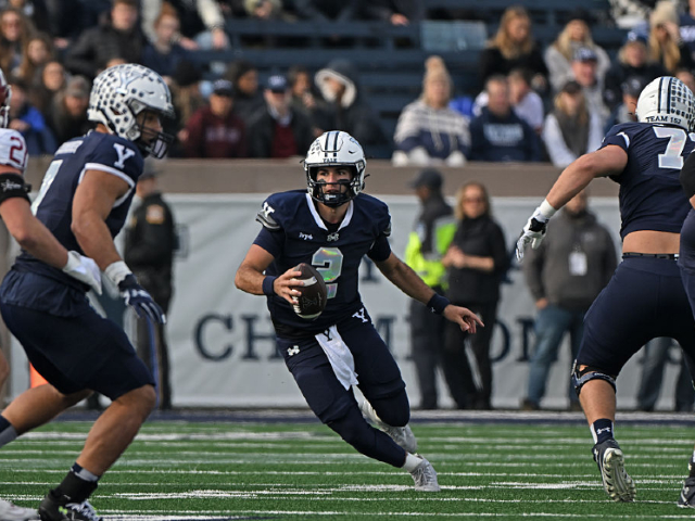 Yale QB Has Epic Performance After His Coaching Dad's Death: 'This One's for You'