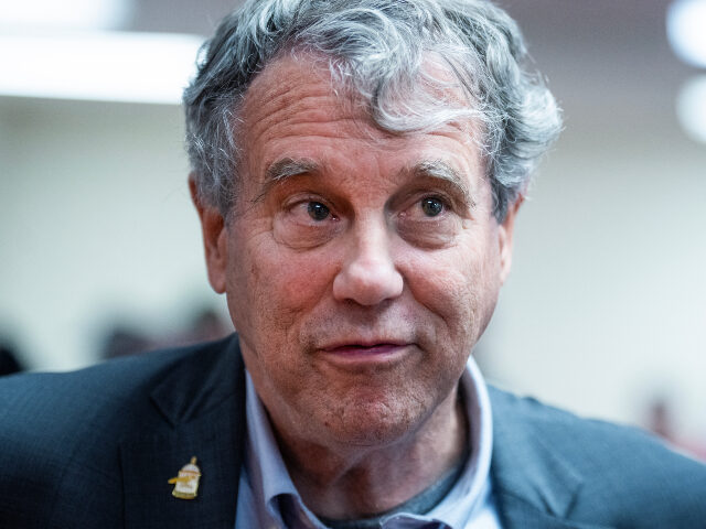 Sherrod Brown Sen. Sherrod Brown, D-Ohio, attends a campaign event at the Communications Workers of Amer