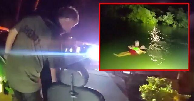WATCH: Florida Sheriff's Sergeant Jumps In Predator-Filled Atlantic to Save Disabled Man
