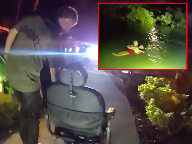 WATCH: Florida Sheriff’s Sergeant Jumps In Predator-Filled Atlantic to Save Disabled Man