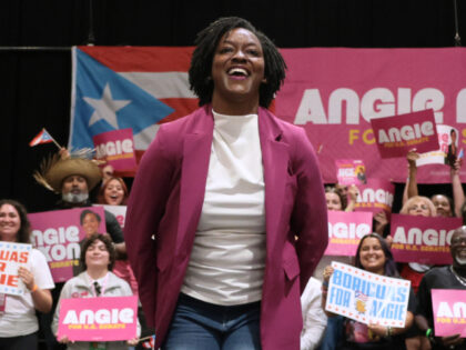 KISSIMMEE, FLORIDA - OCTOBER 27: Democratic U.S. Senate candidate, Florida state Rep. Ang