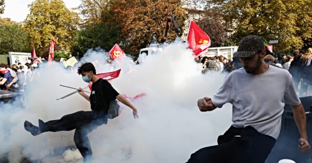 Watch: Chaos Engulfs France as Far-Left Violence Sees Nearly 2,000 Detained