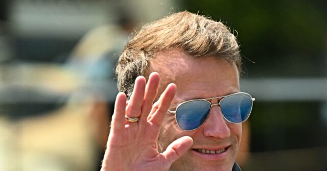 Macron Bids 'Au Revoir' to Burning France and Lands in Kuwait for Middle East Tour