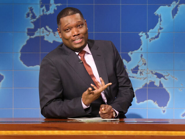 michaelche SATURDAY NIGHT LIVE -- Episode 1894 -- Pictured: (l-r) Anchor Michael Che and Kam Patterso