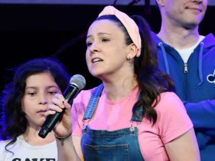 NEW YORK, NEW YORK - JUNE 14: Ms. Rachel and The Peace Poets perform onstage during Rise U