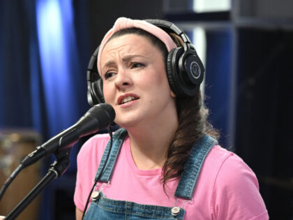 NEW YORK, NEW YORK - SEPTEMBER 22: Ms. Rachel visits SiriusXM Studios on September 22, 202