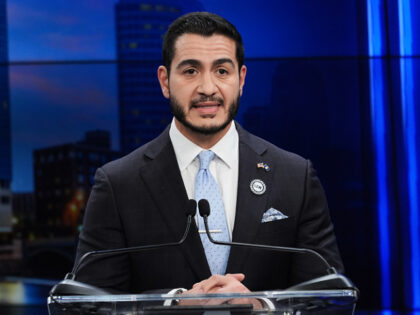 Democratic nominee for U.S. Senate Abdul El-Sayed, talks during a televised debate with Re