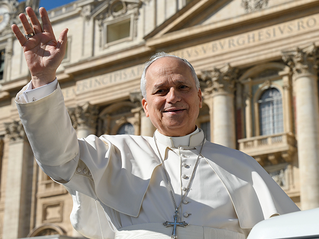 pope-leo-getty Pope Leo XIV waves to pilgrims and faithful during his weekly General Audience at St. Pete