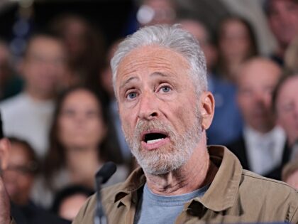 NEW YORK, NEW YORK - SEPTEMBER 08: Television host and 9/11 survivor advocate Jon Stewart