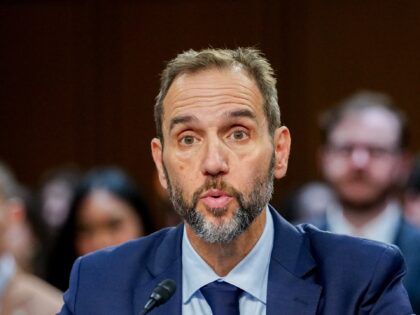 Jack Smith, former US special counsel, during a Senate Judiciary Committee hearing in Wash