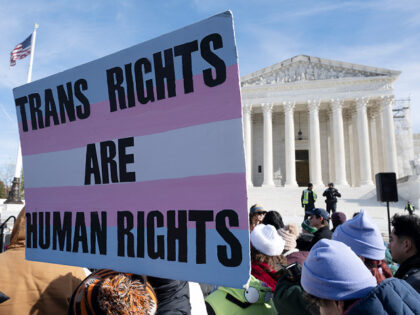 WASHINGTON, DC-DECEMBER 04: Hundreds of trans men and women, activists and supporters rall