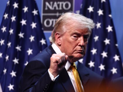 trump and nato USA President Donald Trump during the press conference at the NATO Summit in Ankara, Turki